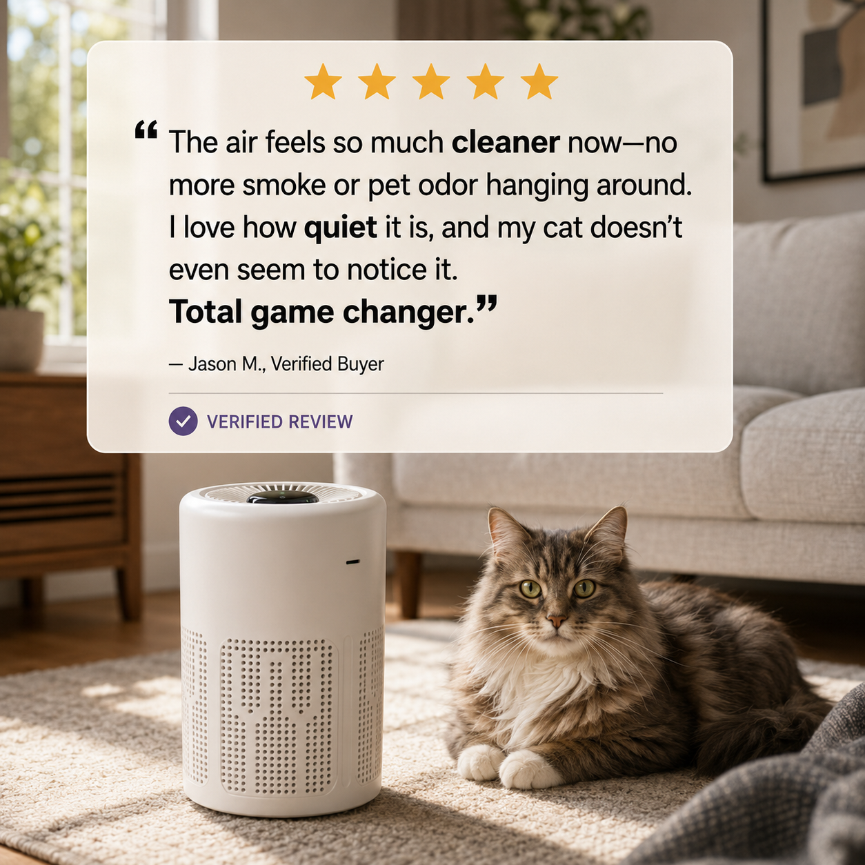 Lestrova Ion Air Purifier