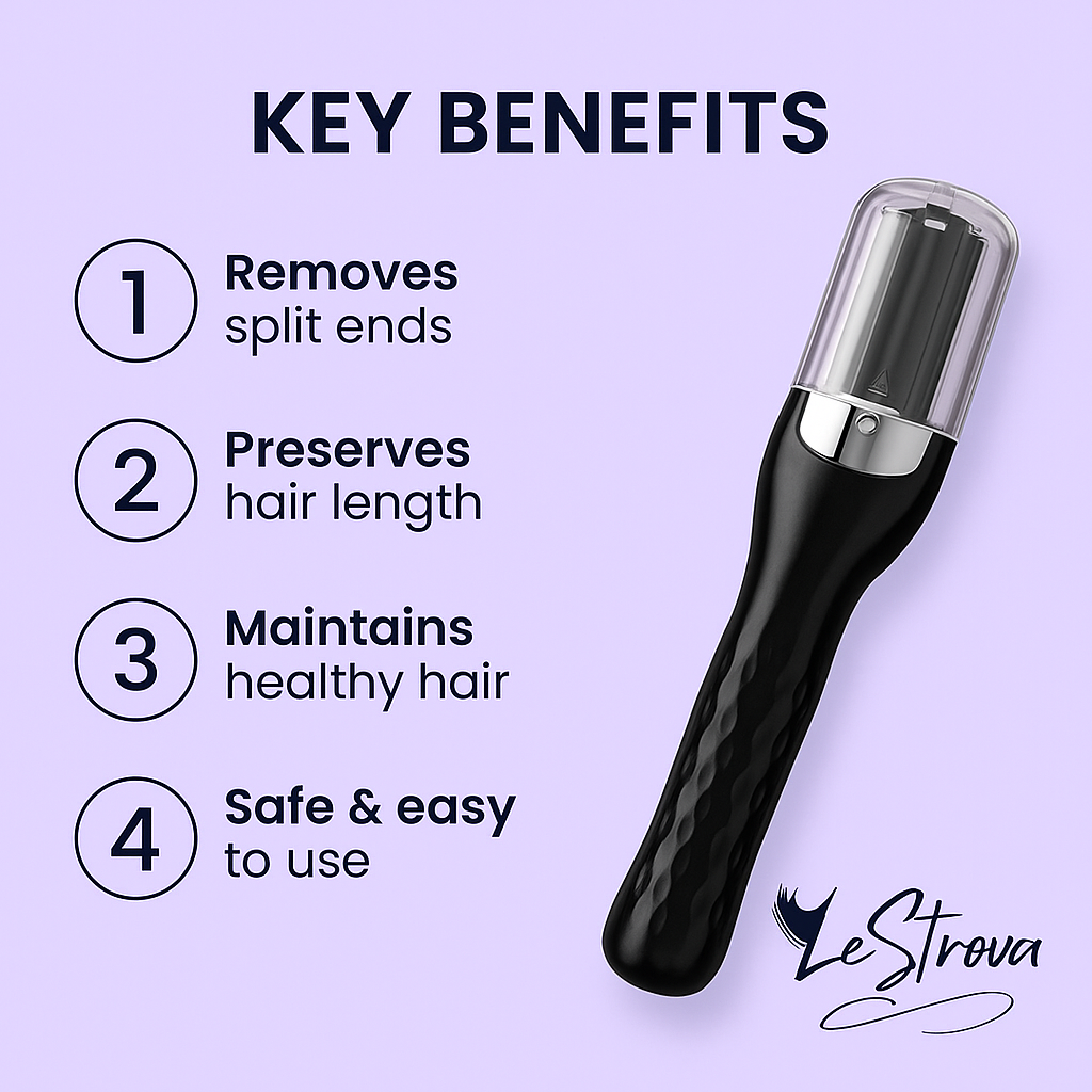 The LeStrova Split-End Trimmer Pro