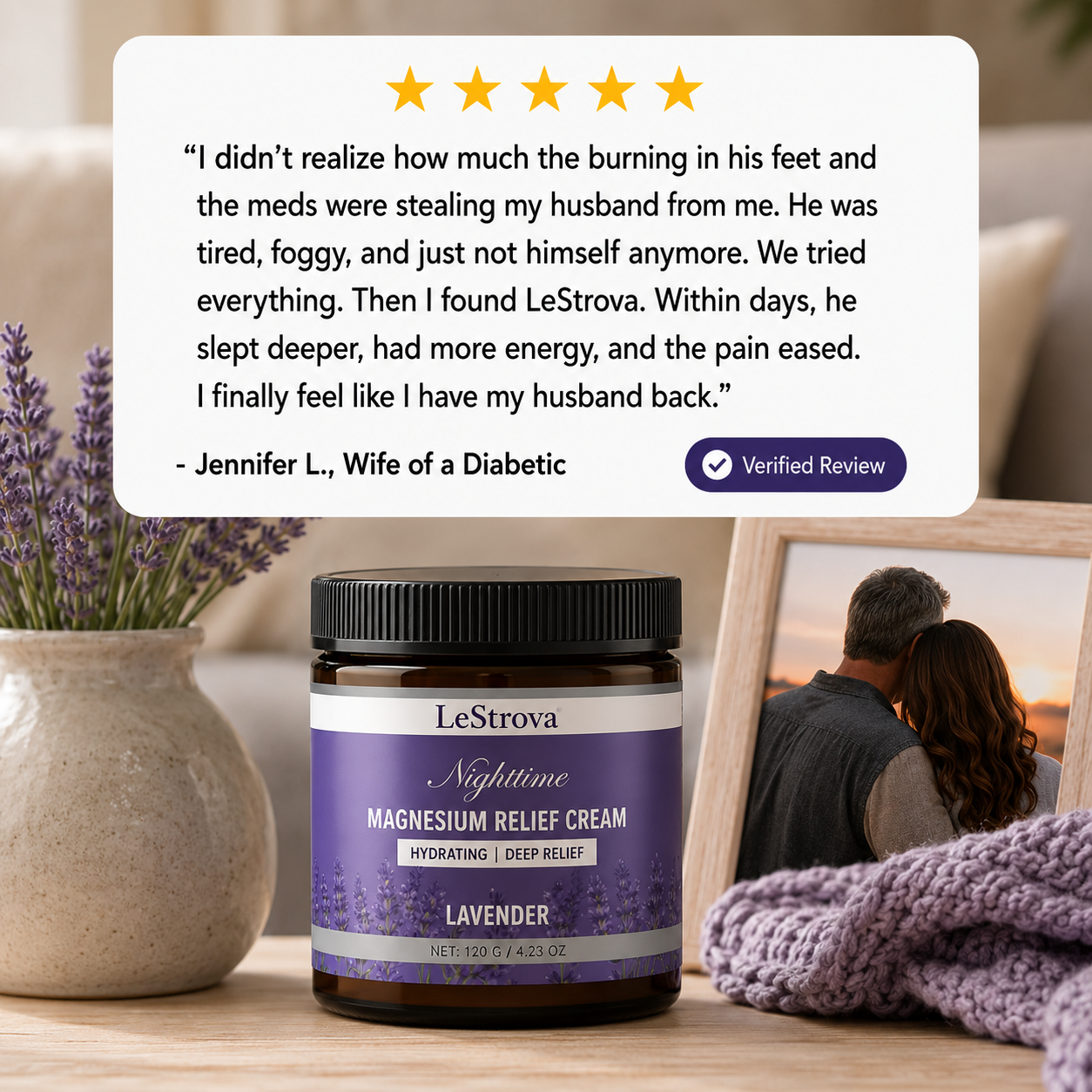 LeStrova Neuropathy Relief Cream