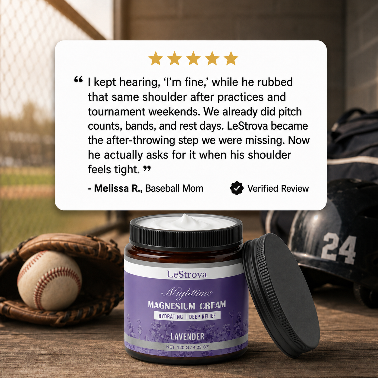 LeStrova Shoulder Relief Cream