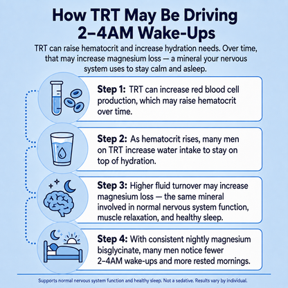 Lestrova TRT Magnesium Gummies