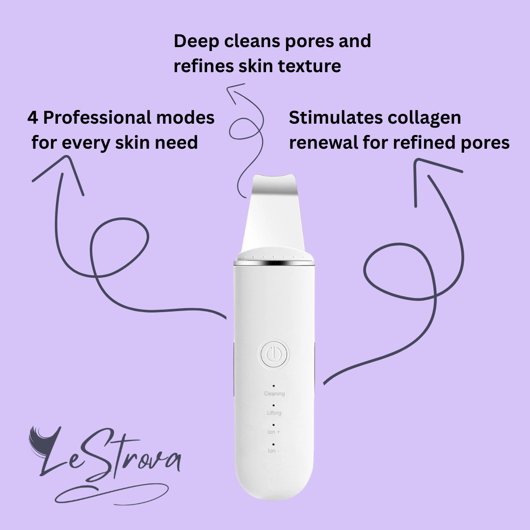 The LeStrova Ultrasonic Skin Scrubber