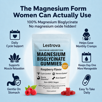 Lestrova Period Magnesium Gummies