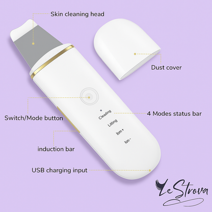 The LeStrova Ultrasonic Skin Scrubber