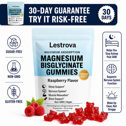 Lestrova TRT Magnesium Gummies