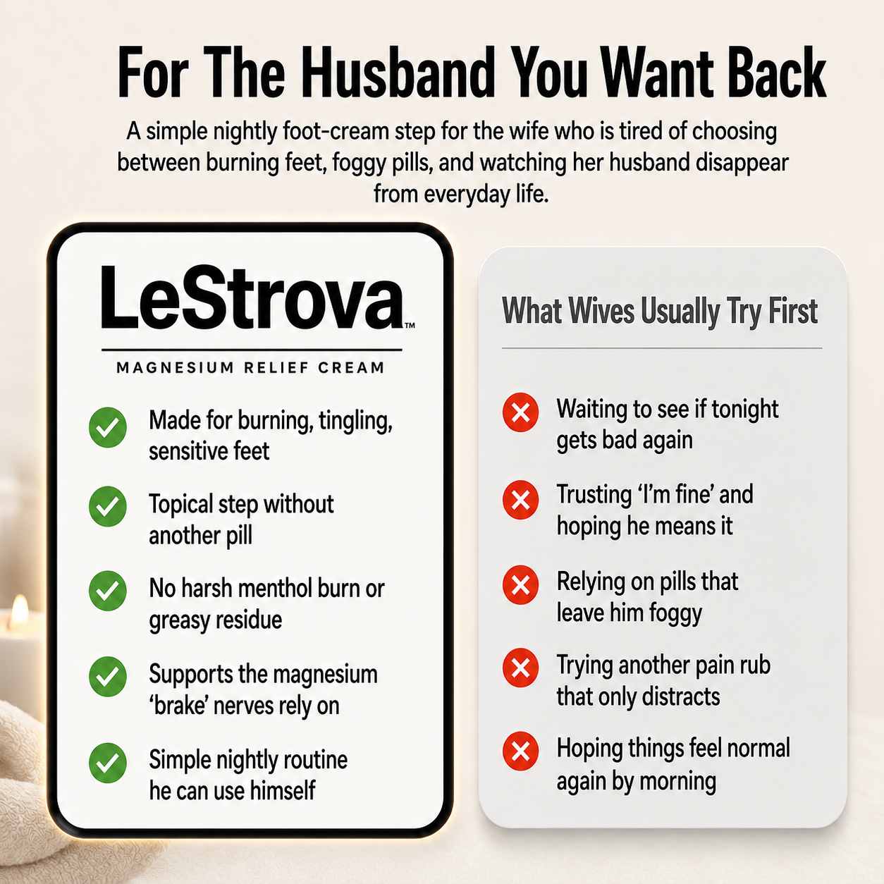 LeStrova Neuropathy Relief Cream