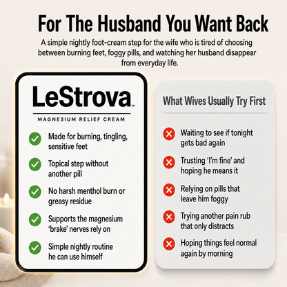 LeStrova Neuropathy Relief Cream