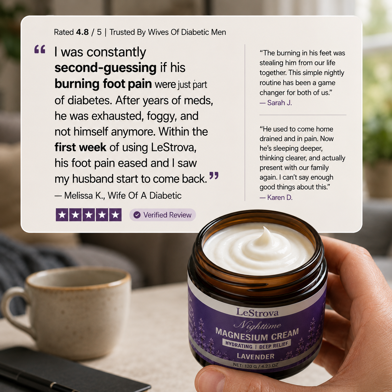 LeStrova Neuropathy Relief Cream
