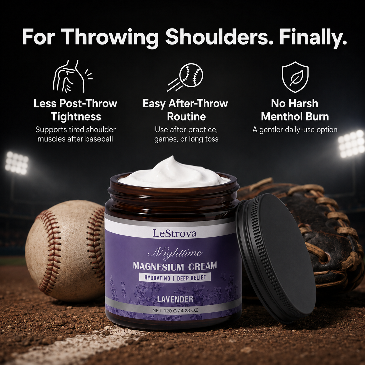 LeStrova Shoulder Relief Cream