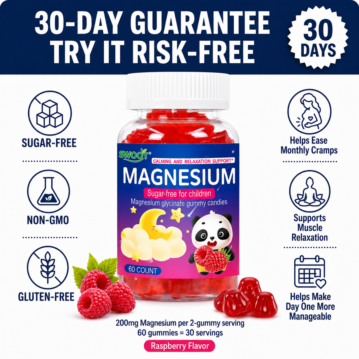 Lestrova Period Relief Gummies