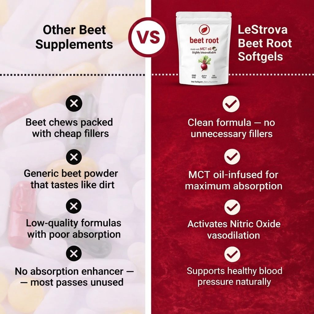 LeStrova Beet Root Softgels