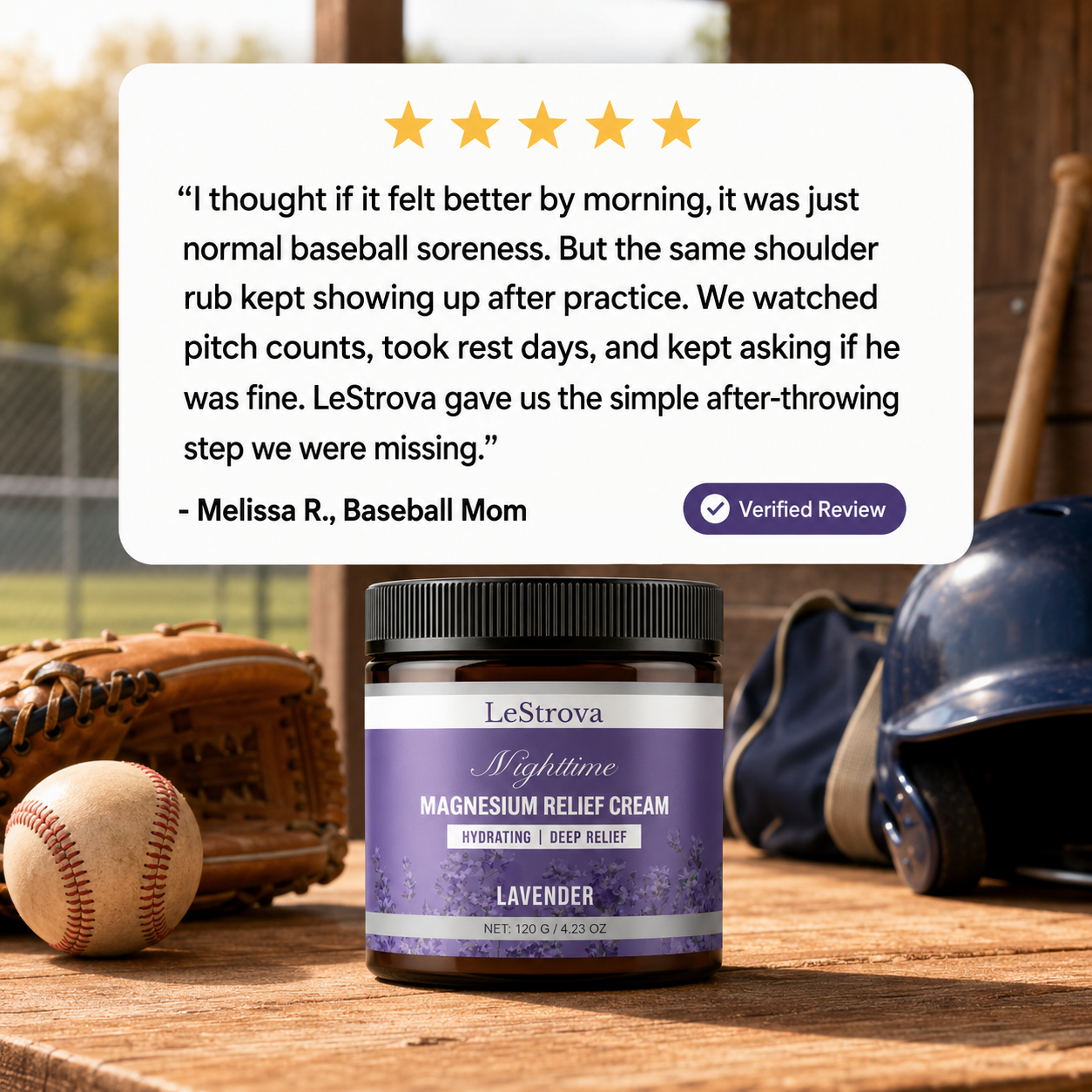 LeStrova Shoulder Relief Cream