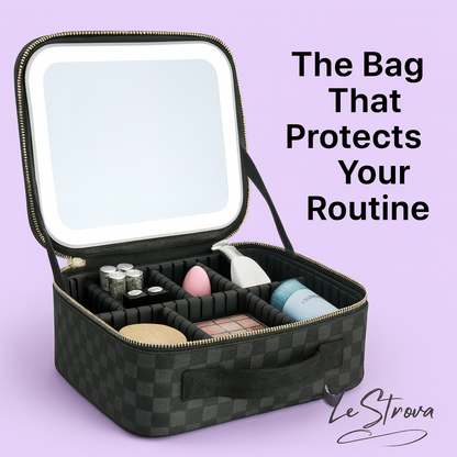 The LeStrova Luxe Makeup Bag