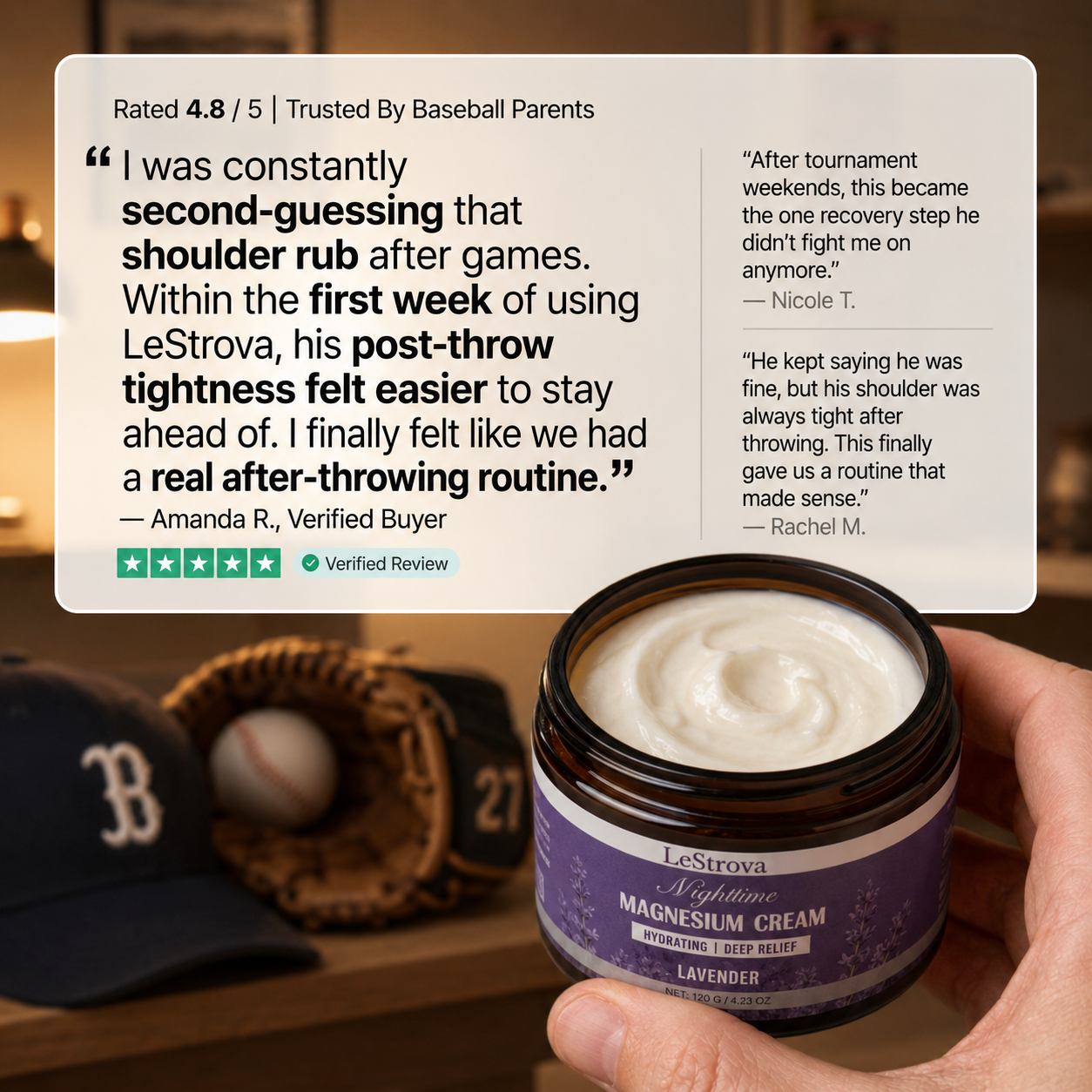 LeStrova Shoulder Relief Cream