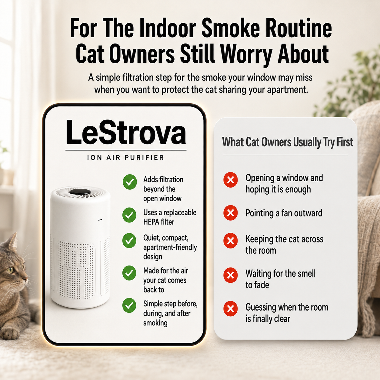 Lestrova Ion Air Purifier
