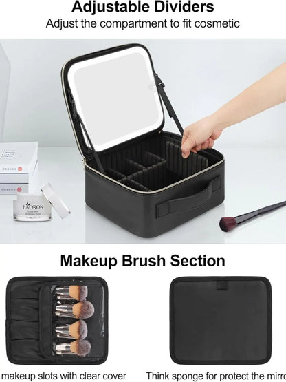 The LeStrova Luxe Makeup Bag